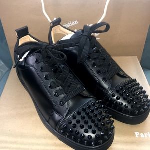 Christian Louboutin ( Louis Junior spiked low-top